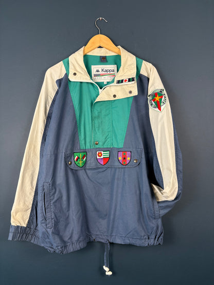 Vintage 80s Kappa Sydney Yacht Club Cotton Anorak Jacket (M)