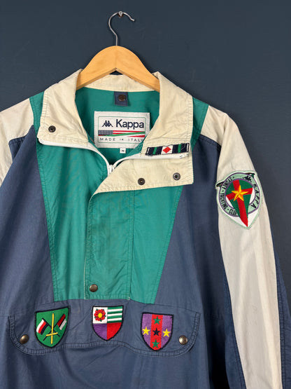 Vintage 80s Kappa Sydney Yacht Club Cotton Anorak Jacket (M)