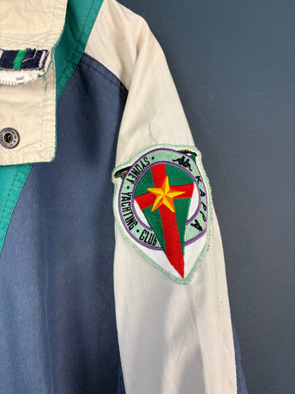 Vintage 80s Kappa Sydney Yacht Club Cotton Anorak Jacket (M)