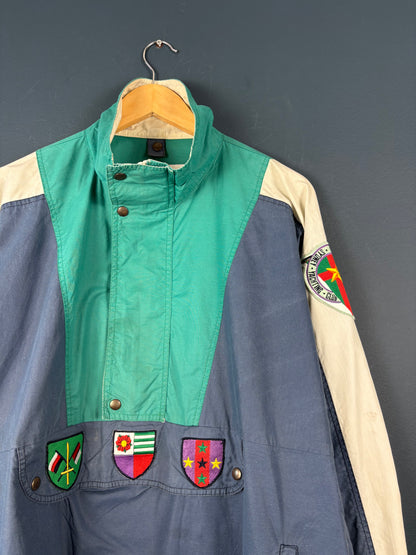 Vintage 80s Kappa Sydney Yacht Club Cotton Anorak Jacket (M)