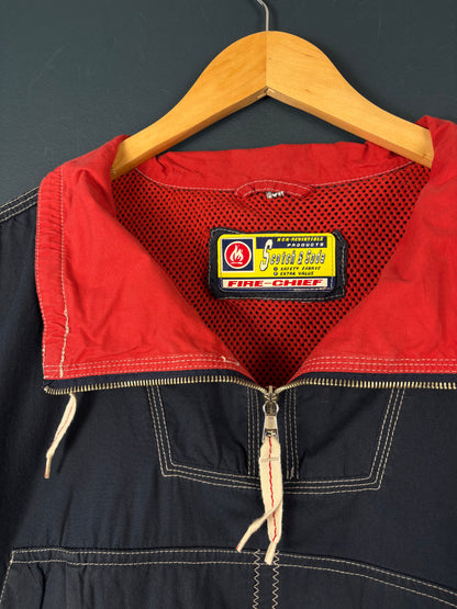Vintage 90s Scotch & Soda Contrast Stitch Cotton Anorak Jacket (S)