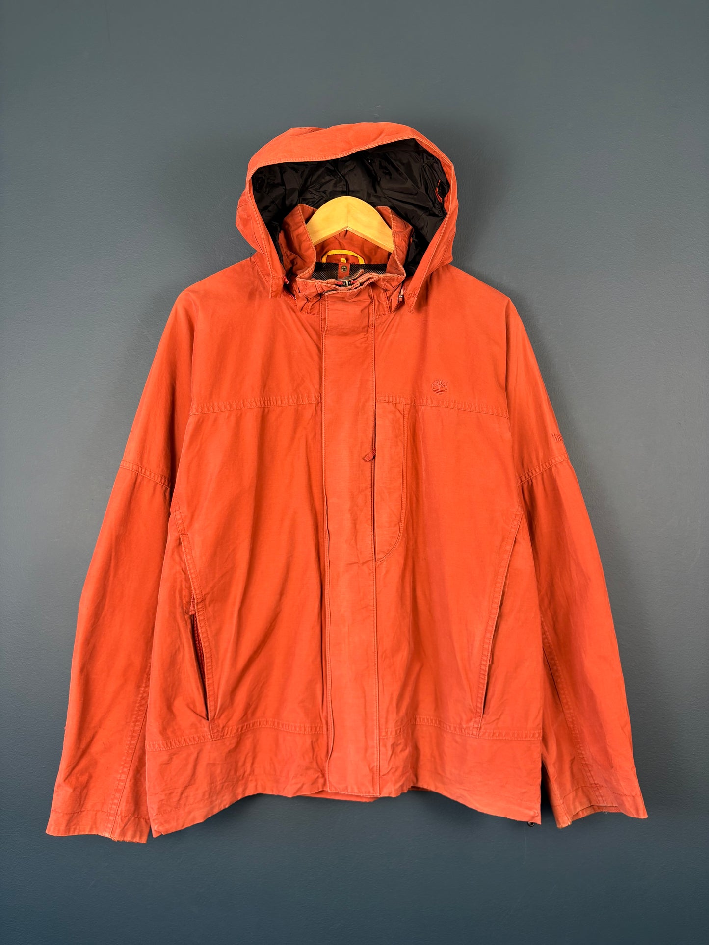 Vintage Timberland Burnt Orange Waterproof Jacket (S)