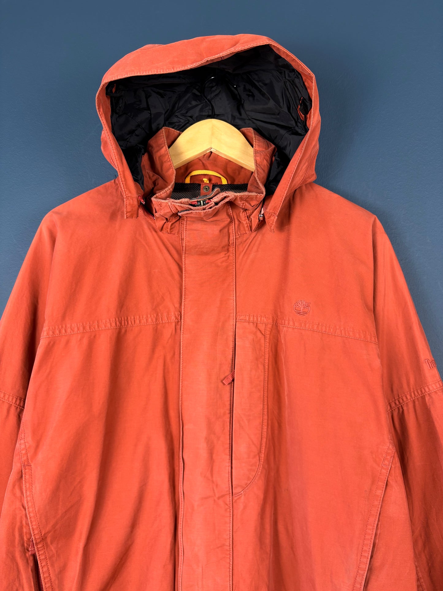 Vintage Timberland Burnt Orange Waterproof Jacket (S)