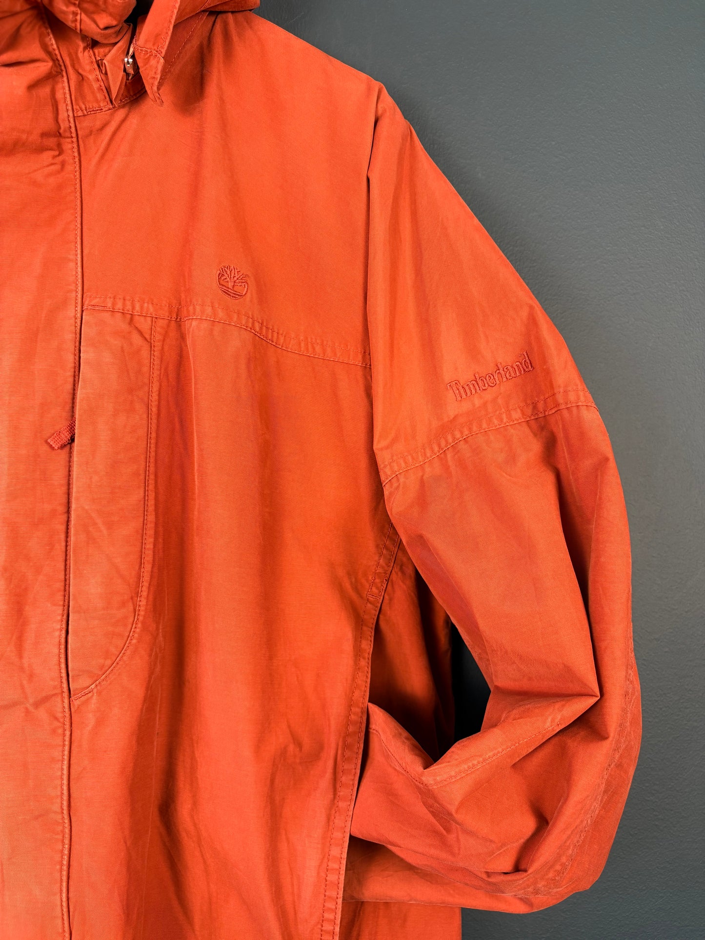 Vintage Timberland Burnt Orange Waterproof Jacket (S)