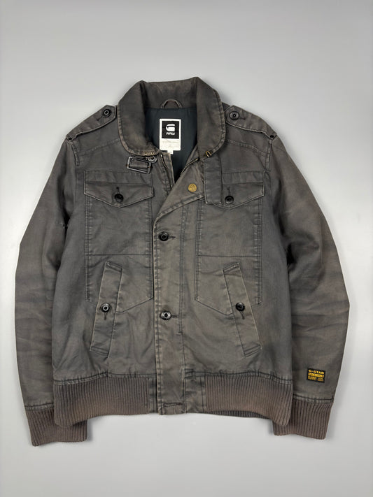 G-Star 2000s Grey Technical Workwear Utility Jacket (L)