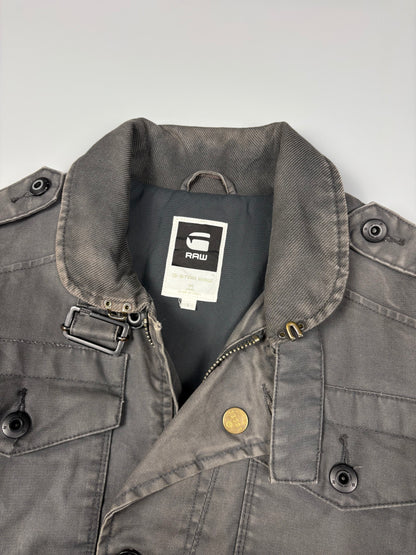 G-Star 2000s Grey Technical Workwear Utility Jacket (L)