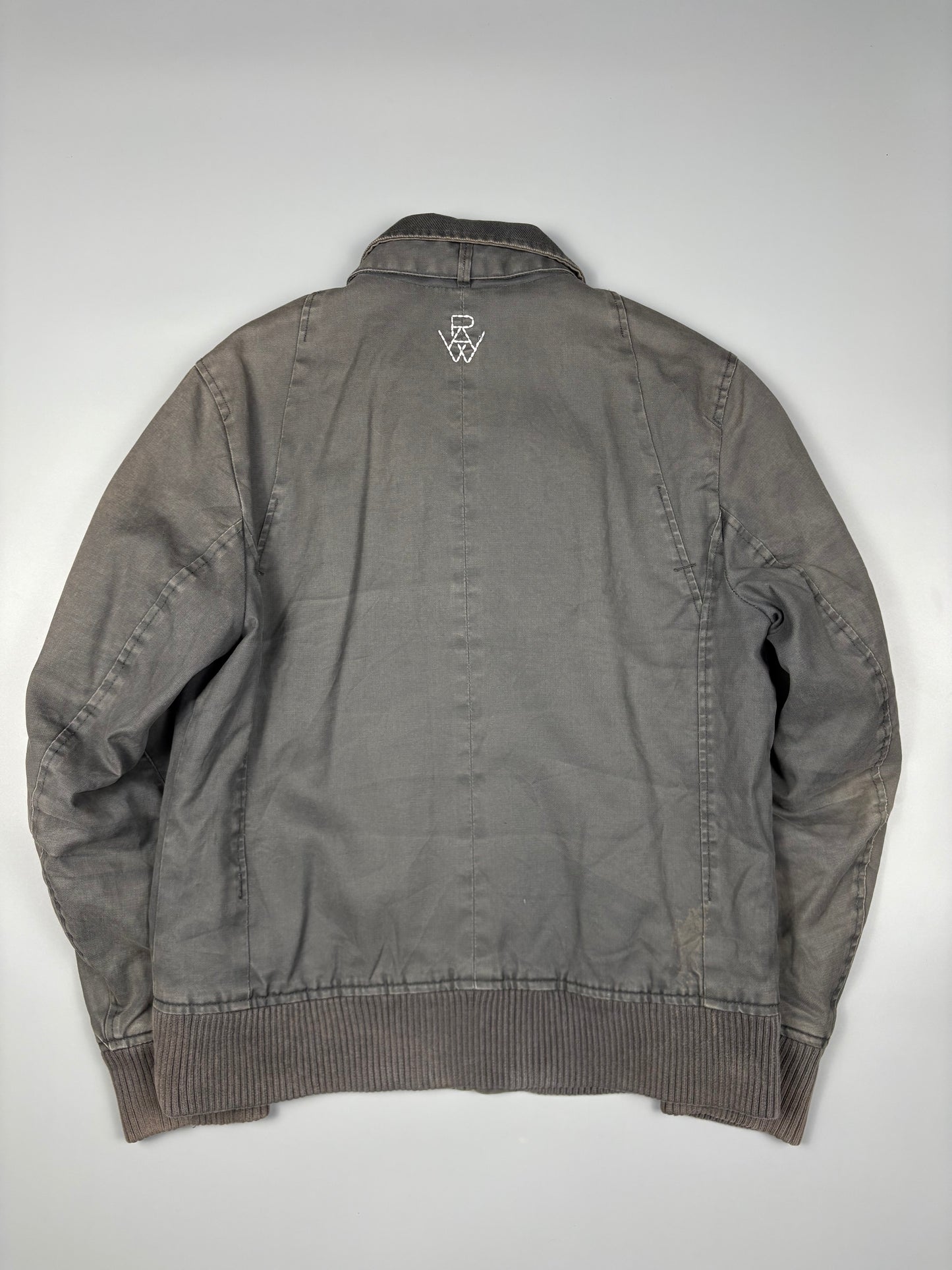 G-Star 2000s Grey Technical Workwear Utility Jacket (L)