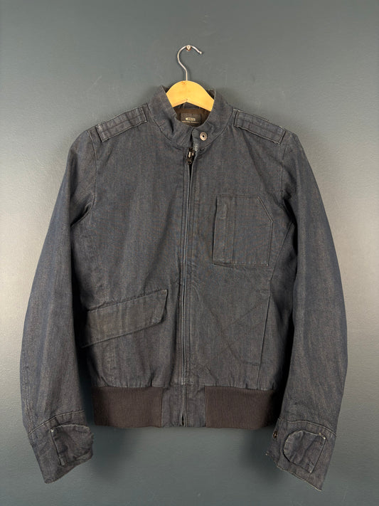Vintage G-Star Raw Denim Motorcycle Jacket (wmns S)
