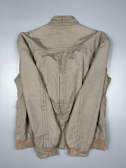 LEE Workwear 2000s Beige Canvas Utility Jacket (M)