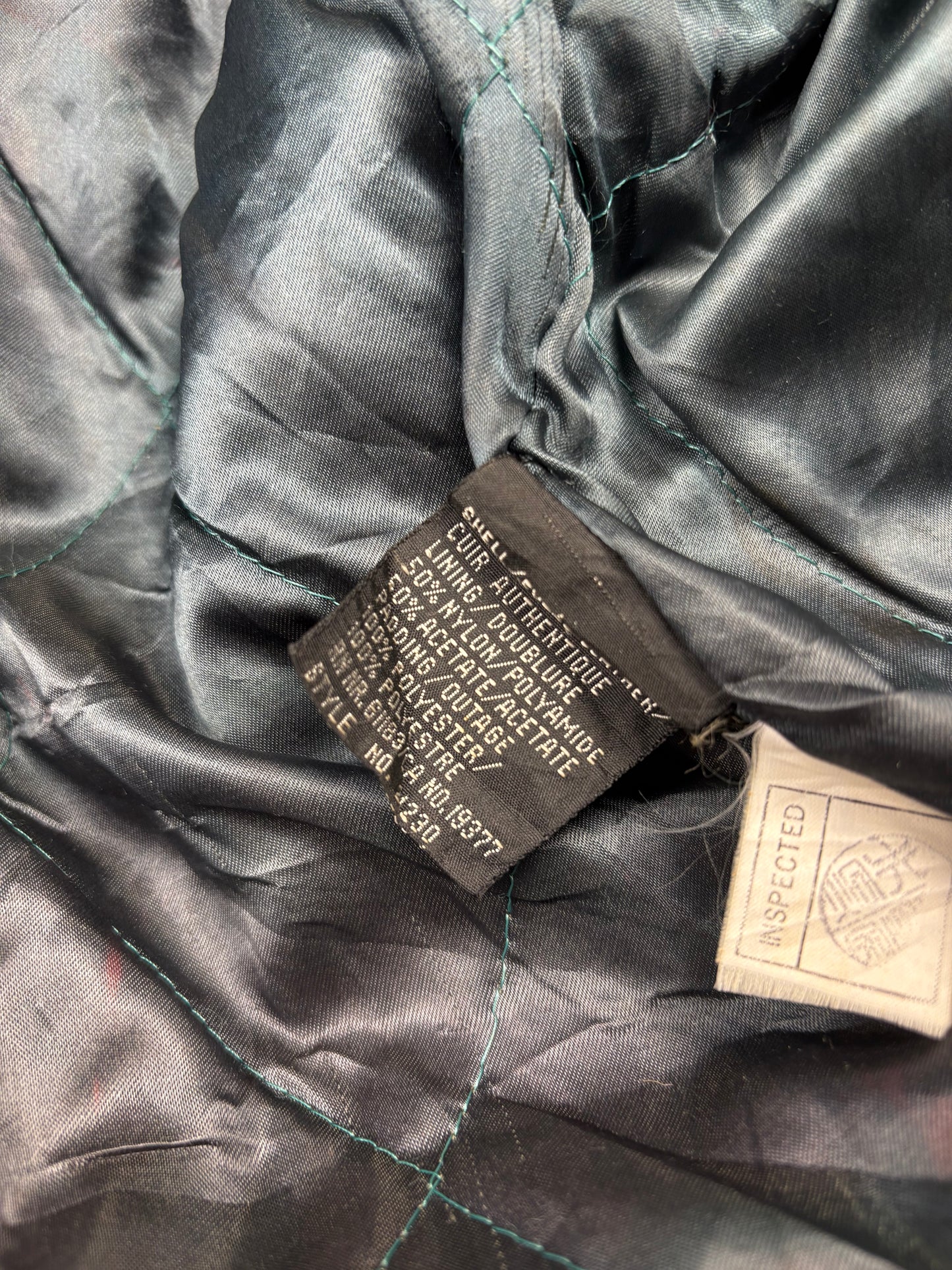 Vintage 1970s Aviation Leather A-2 Flight Jacket (M)