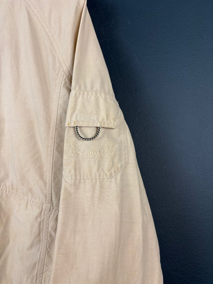 Vintage Columbia Sportswear Casual Cotton Hooded Jacket (wmns L)