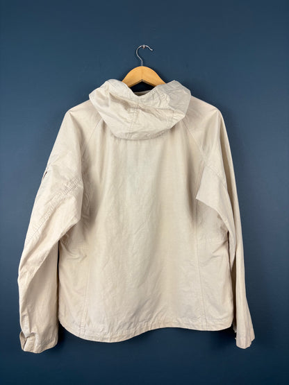 Vintage Columbia Sportswear Casual Cotton Hooded Jacket (wmns L)