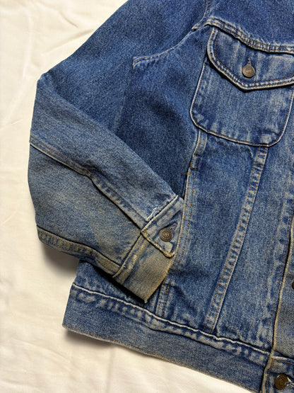 Vintage GAP Flannel Lined Denim Jacket (S)