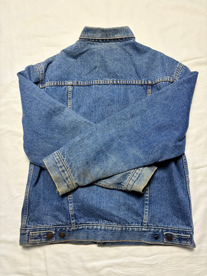 Vintage GAP Flannel Lined Denim Jacket (S)
