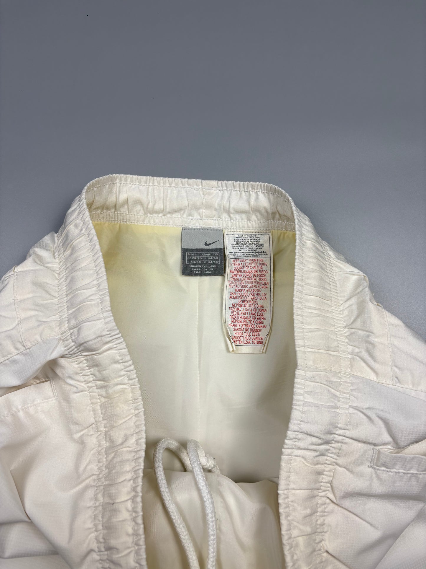 Nike TN 2000s Wide Leg White Track Pants (S)