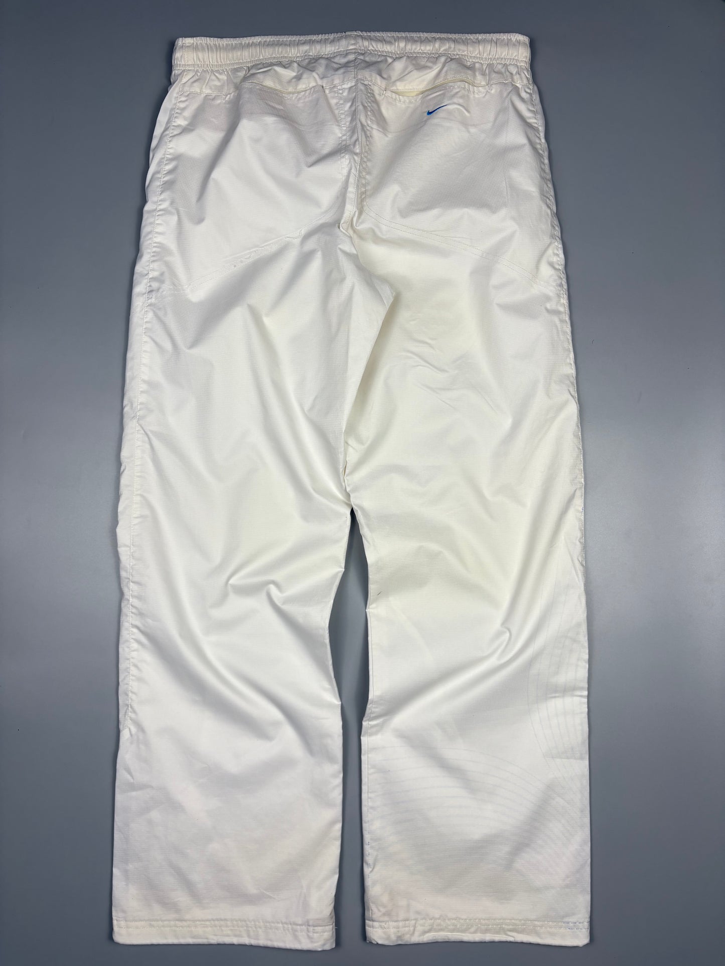 Nike TN 2000s Wide Leg White Track Pants (S)