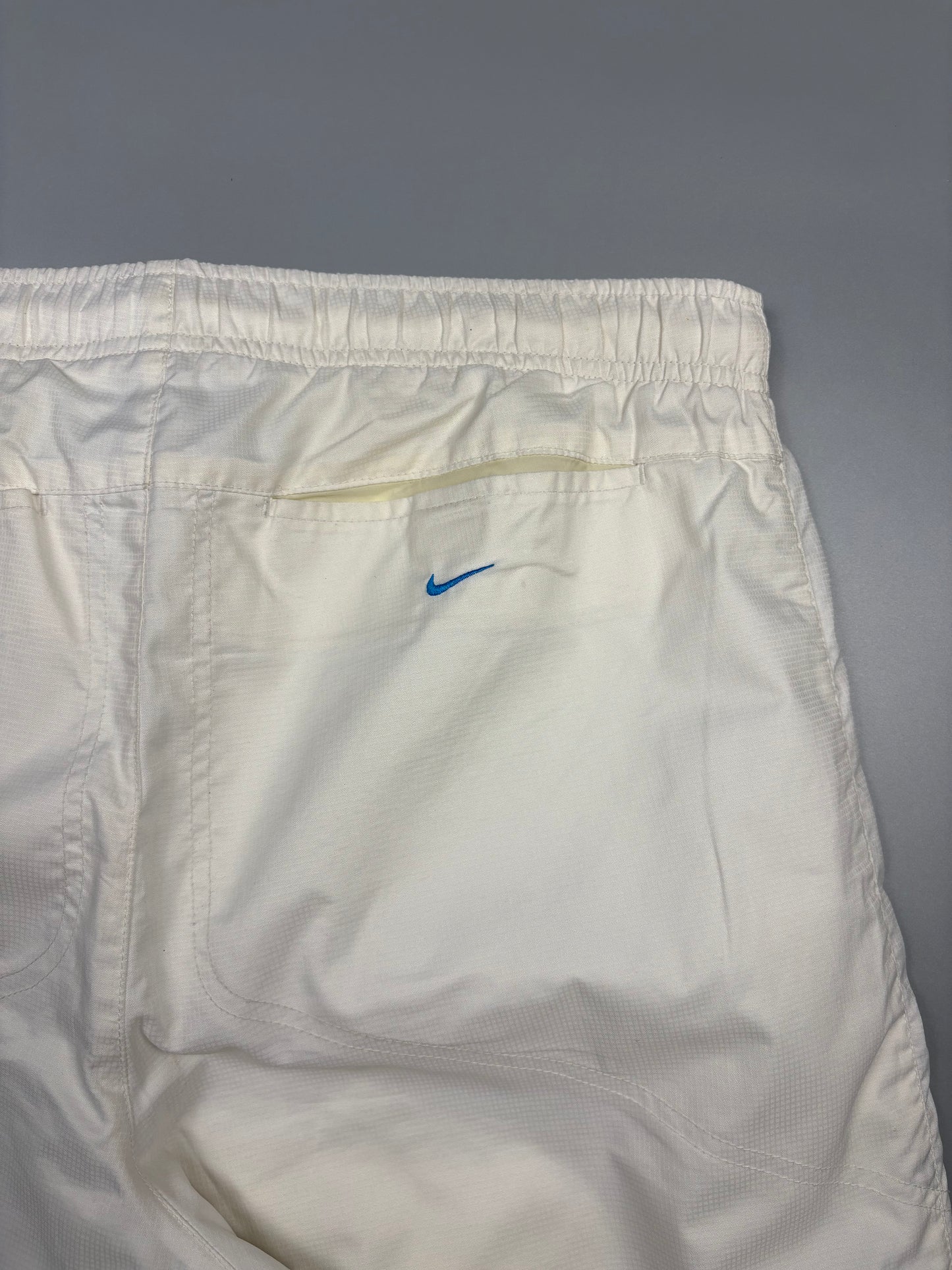 Nike TN 2000s Wide Leg White Track Pants (S)