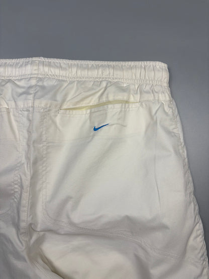 Nike TN 2000s Wide Leg White Track Pants (S)