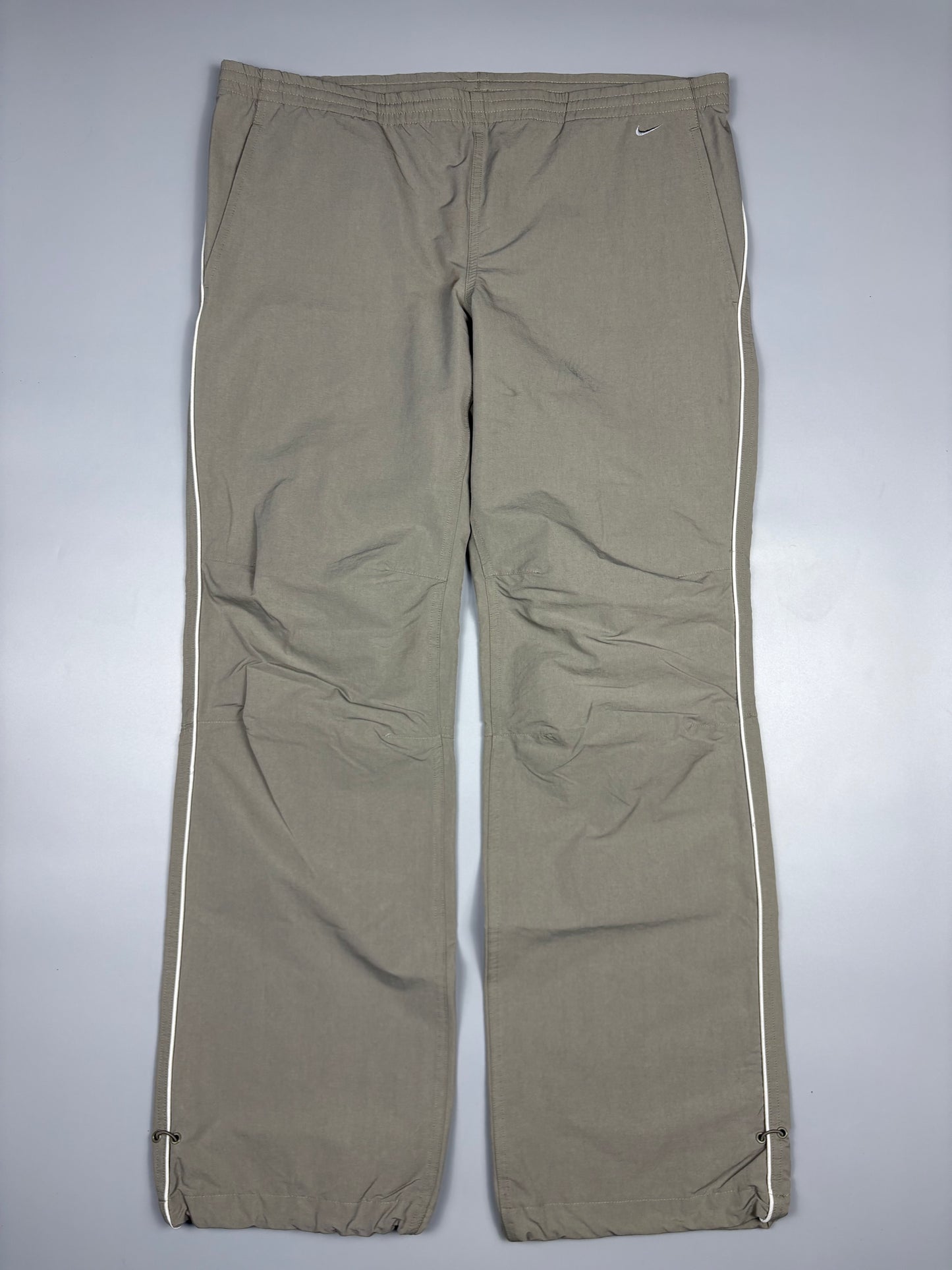 Nike Sphere 2000s Wide Leg Mint Green Track Pants (women's M)