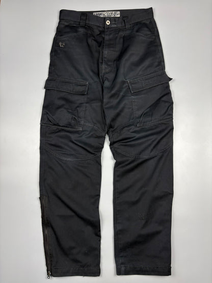 Energie 2000s Black Cargo Trousers (33w)