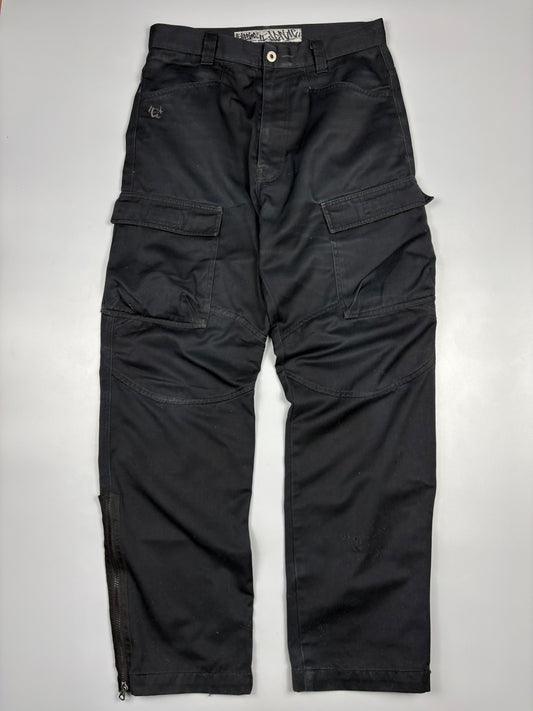 Energie 2000s Black Cargo Trousers (33w)