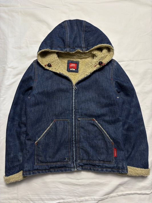 Miss Sixty 2000s Dark Denim Workwear Jacket (women's M)