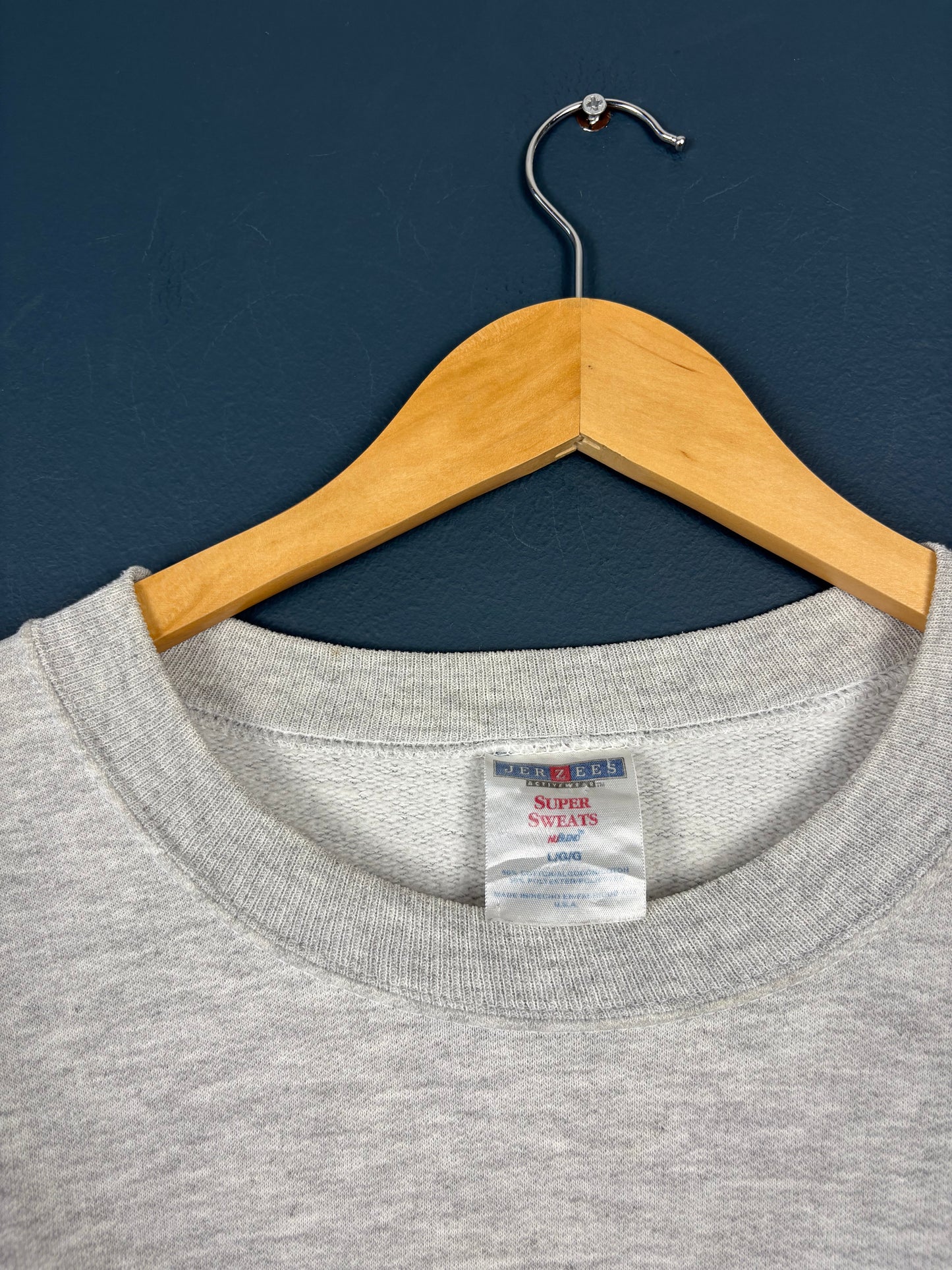 Vintage 90s US Air Force Heather Grey Sweatshirt (L)