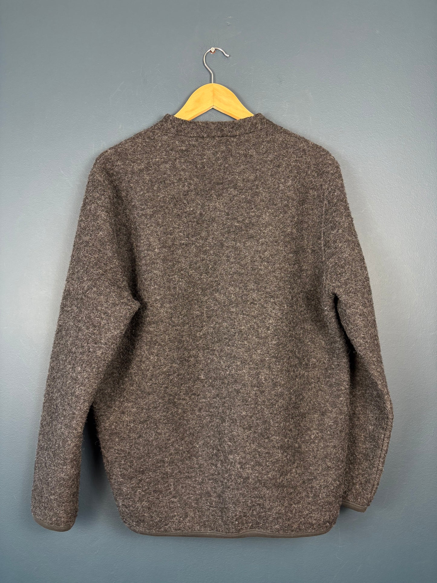 Universal Works Dark Grey Wool Cardigan (M)