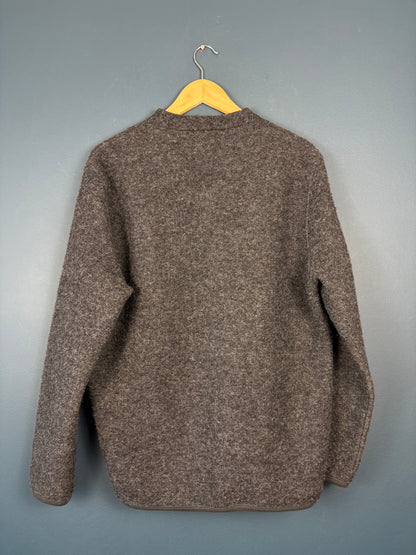 Universal Works Dark Grey Wool Cardigan (M)