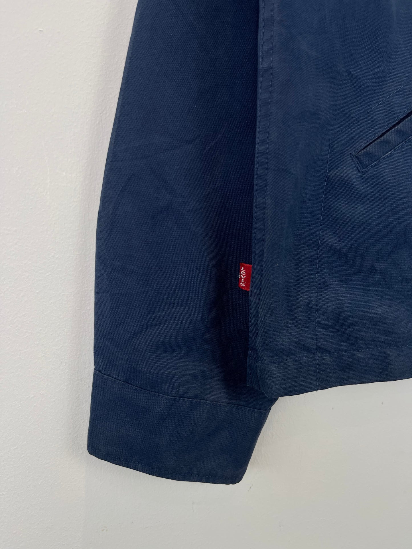 Vintage Levi's Red Tab Navy Blue Canvas Harrington Jacket (L)