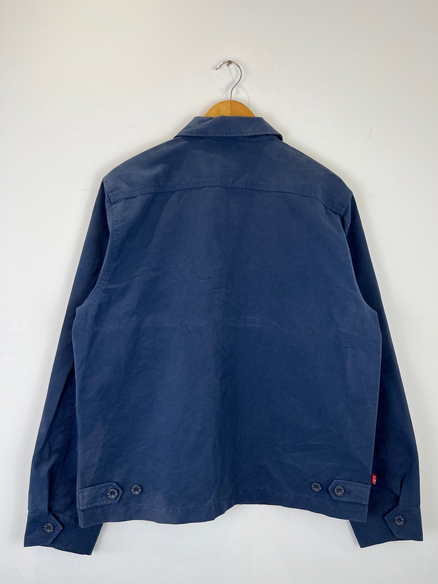 Vintage Levi's Red Tab Navy Blue Canvas Harrington Jacket (L)