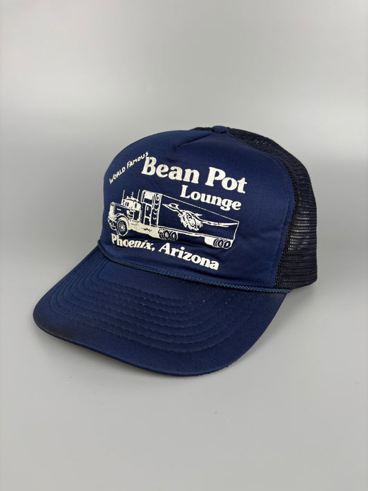 Vintage American Navy Blue Trucker Hat