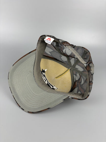 Vintage American Grey Camo Trucker Hat