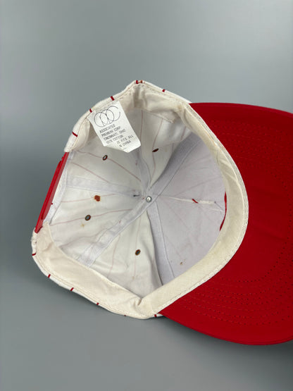 Vintage Cincinnati Reds Stripe Baseball Cap