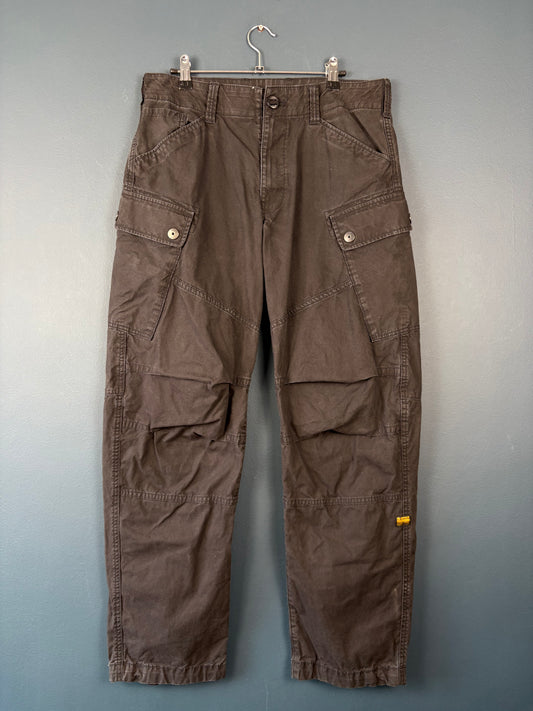 Vintage G-Star Raw Wide Leg Cargo Trousers (30x34)