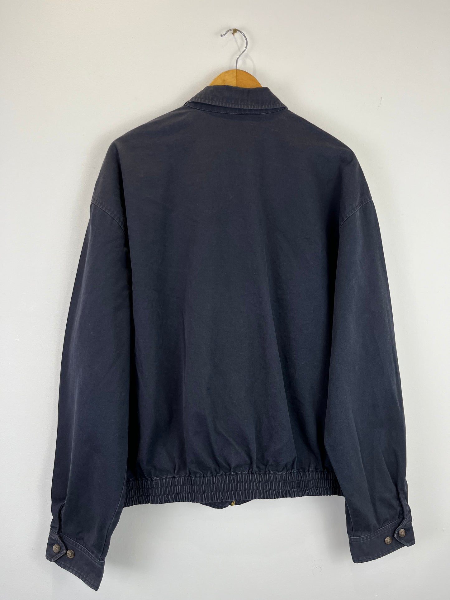 Vintage Ralph Lauren Navy Blue Harrington Jacket (XL)