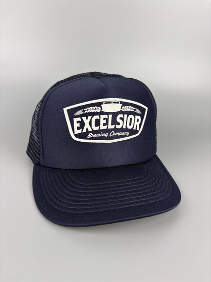 Vintage American Navy Blue Trucker Hat
