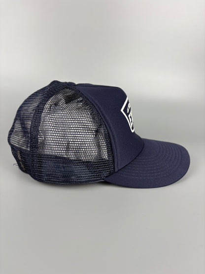 Vintage American Navy Blue Trucker Hat
