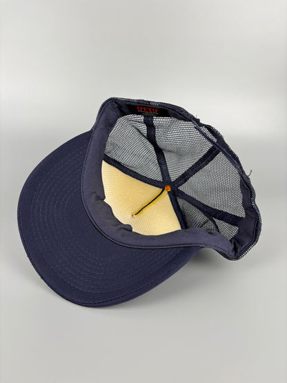 Vintage American Navy Blue Trucker Hat