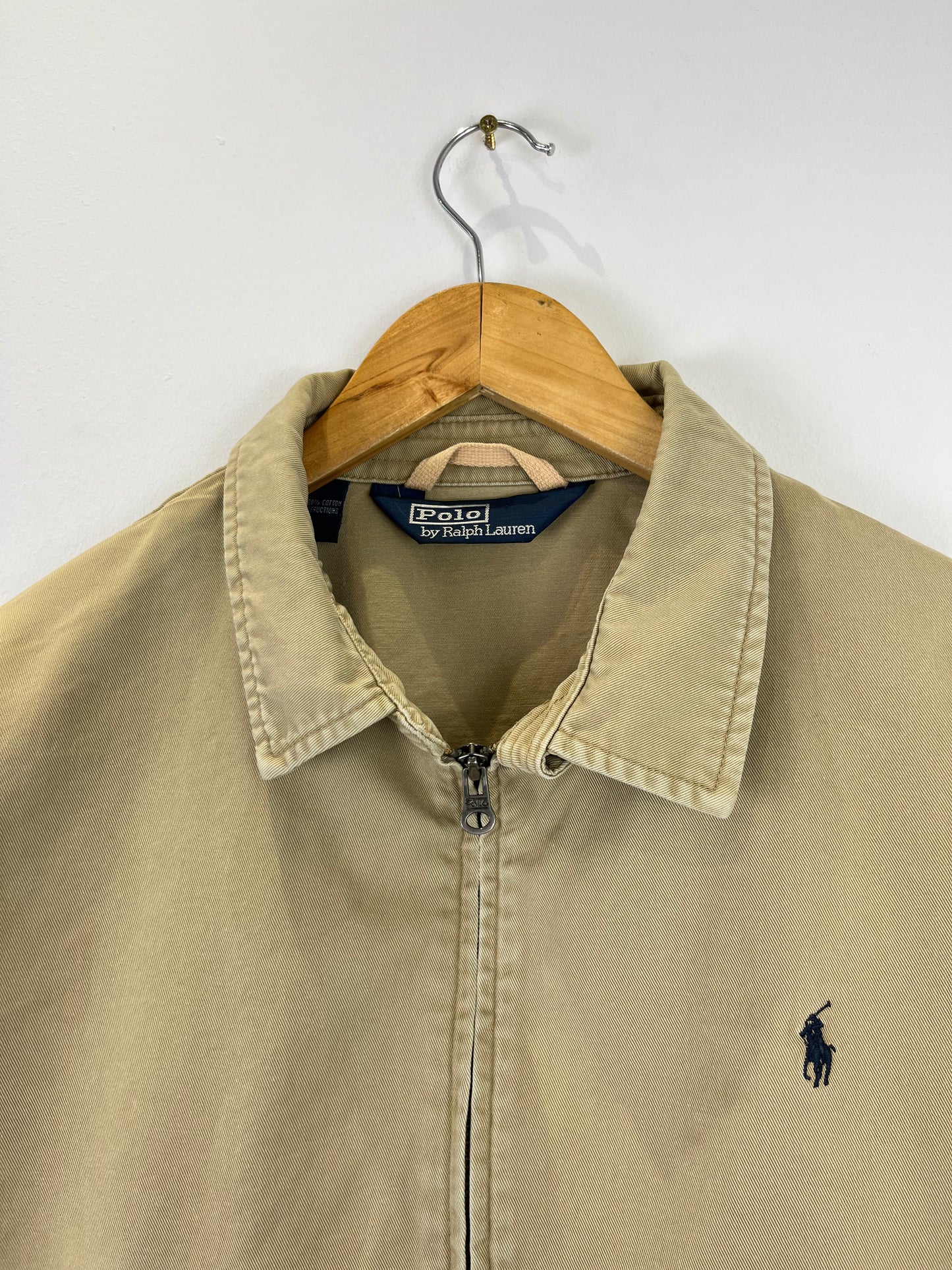 Vintage Ralph Lauren Cream / Beige Harrington Jacket (M)