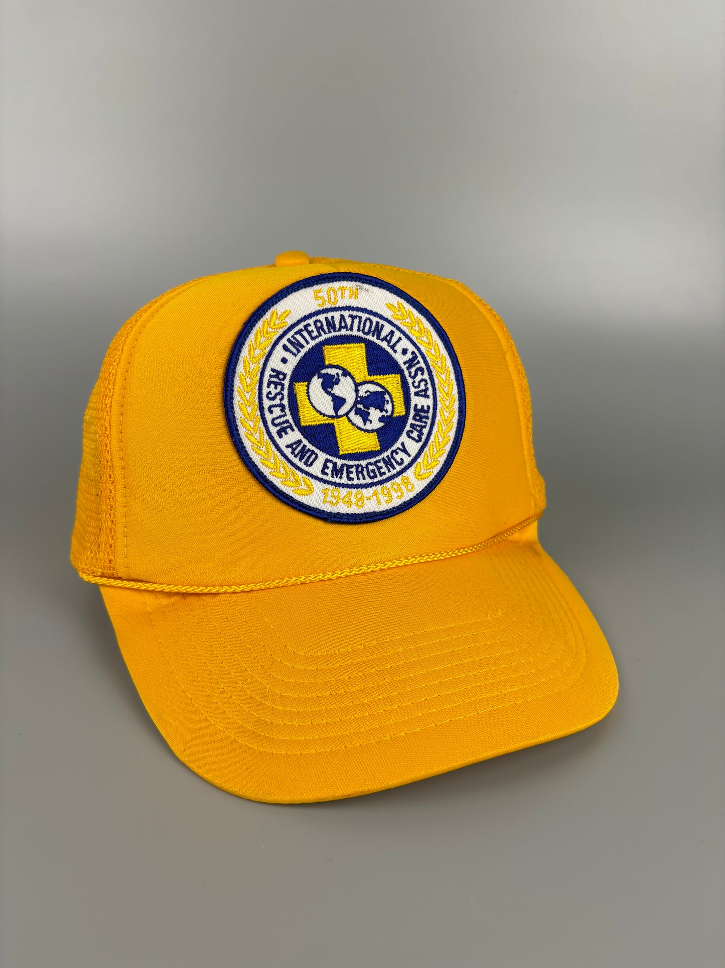 Vintage American Yellow Trucker Hat