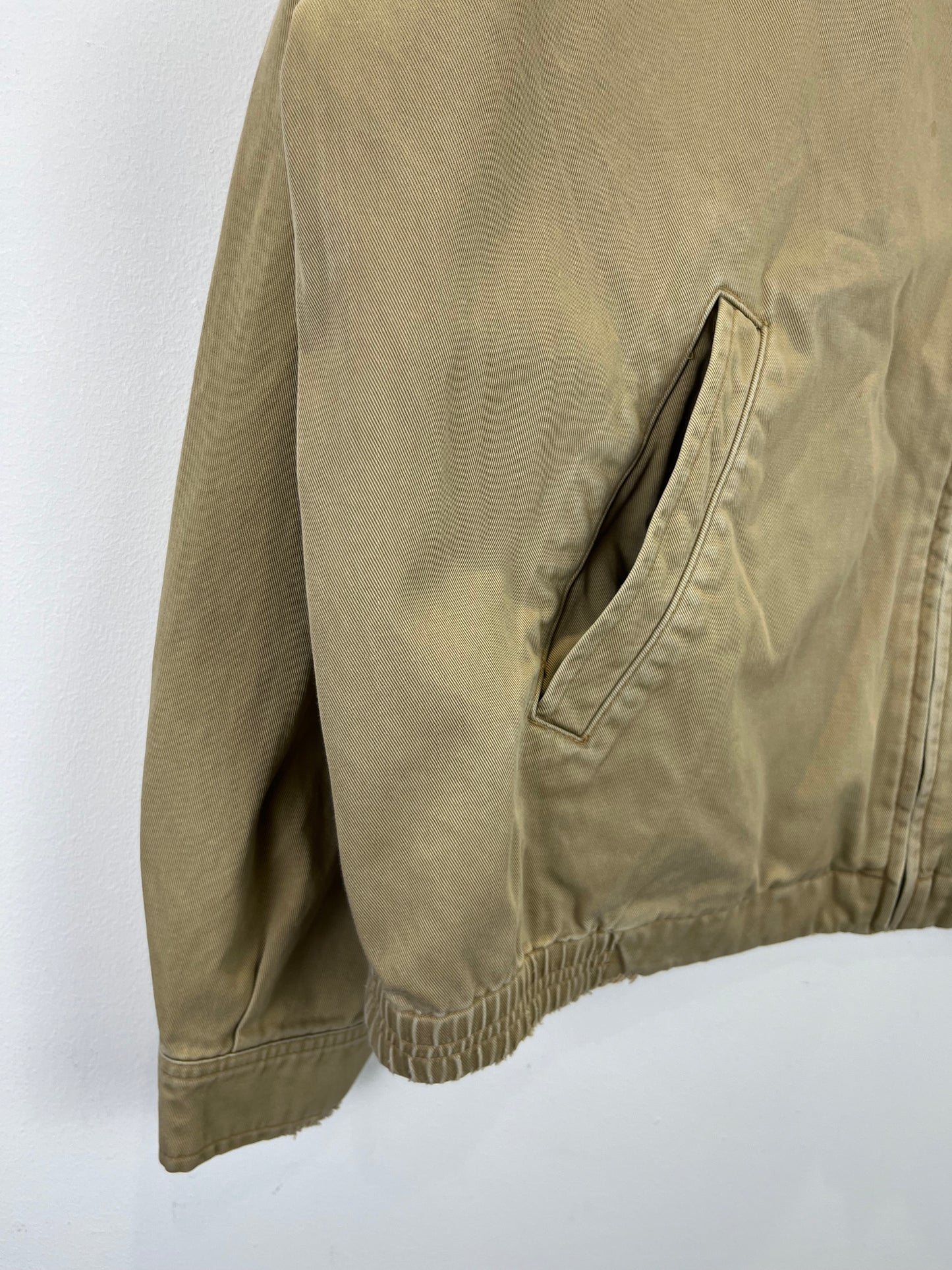 Vintage Ralph Lauren Cream / Beige Harrington Jacket (M)