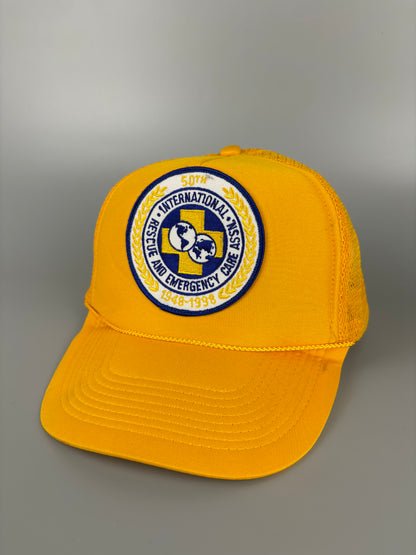 Vintage American Yellow Trucker Hat