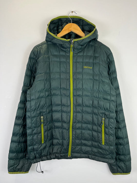 Vintage Marmot Outdoors Dark Green Puffer Jacket (M)