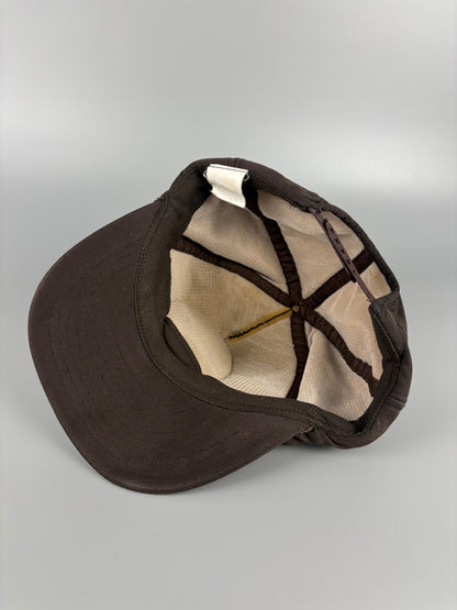 Vintage American Dark Brown Trucker Hat