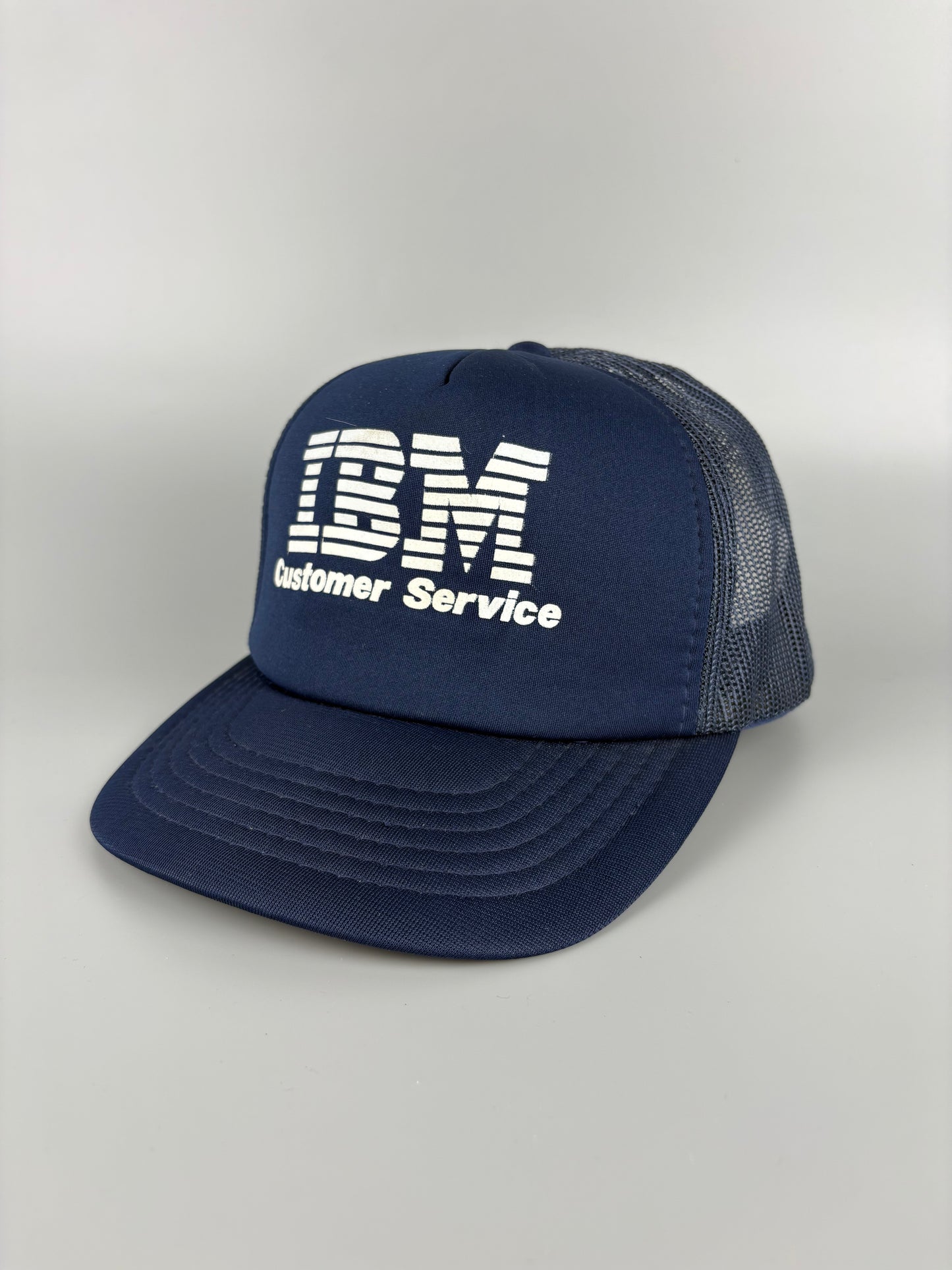 Vintage IBM Navy Blue Trucker Hat