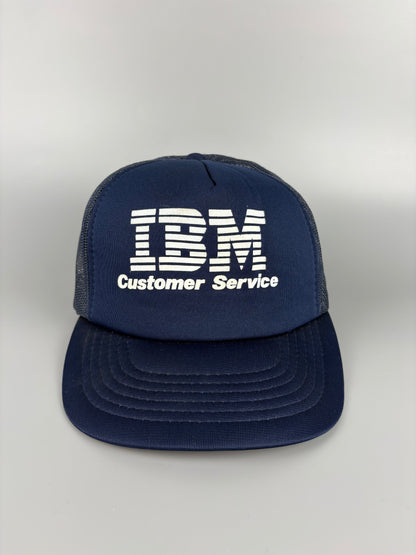 Vintage IBM Navy Blue Trucker Hat