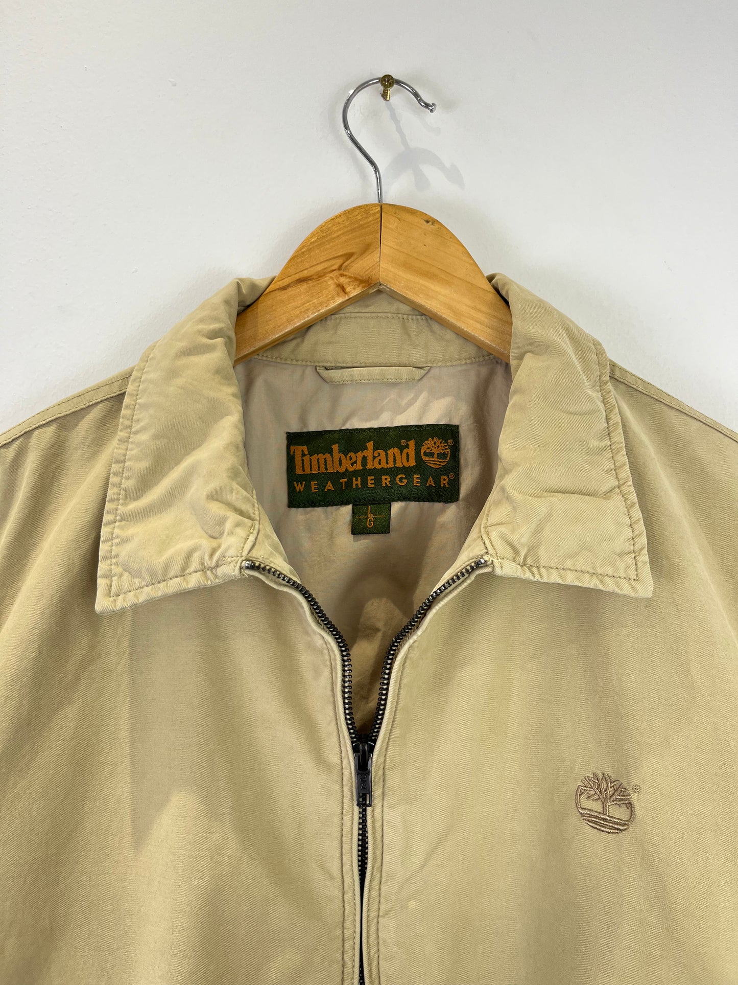 Vintage Timberland Beige / Cream Harrington Jacket (L)