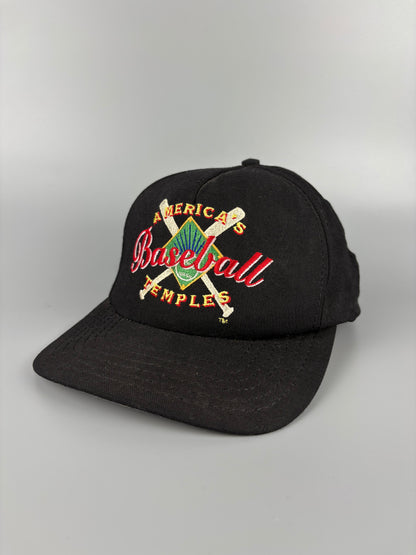Vintage American Baseball Black Trucker Hat