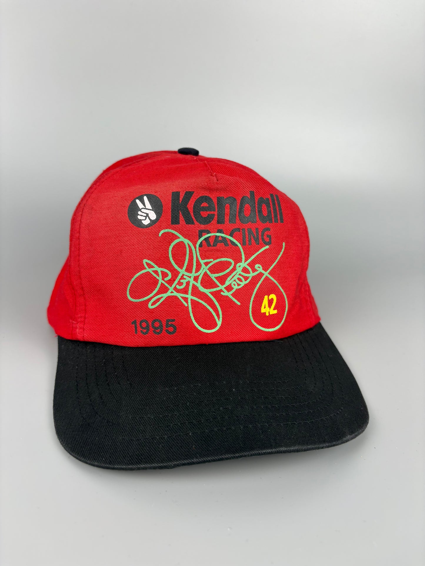 Vintage 1995 Kendall Racing Trucker Hat